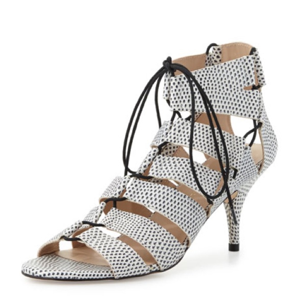 Loeffler Randall Luiza lace up heels